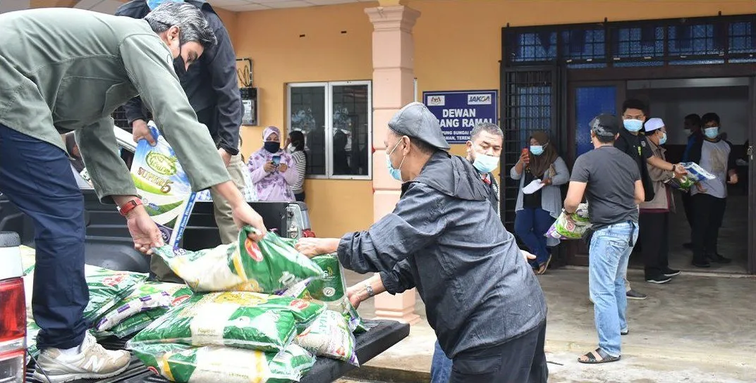 Kit Sinar Kasih Ramadan Perkampungan Orang Asli Sungai Pergam (Covid) — gambar 2