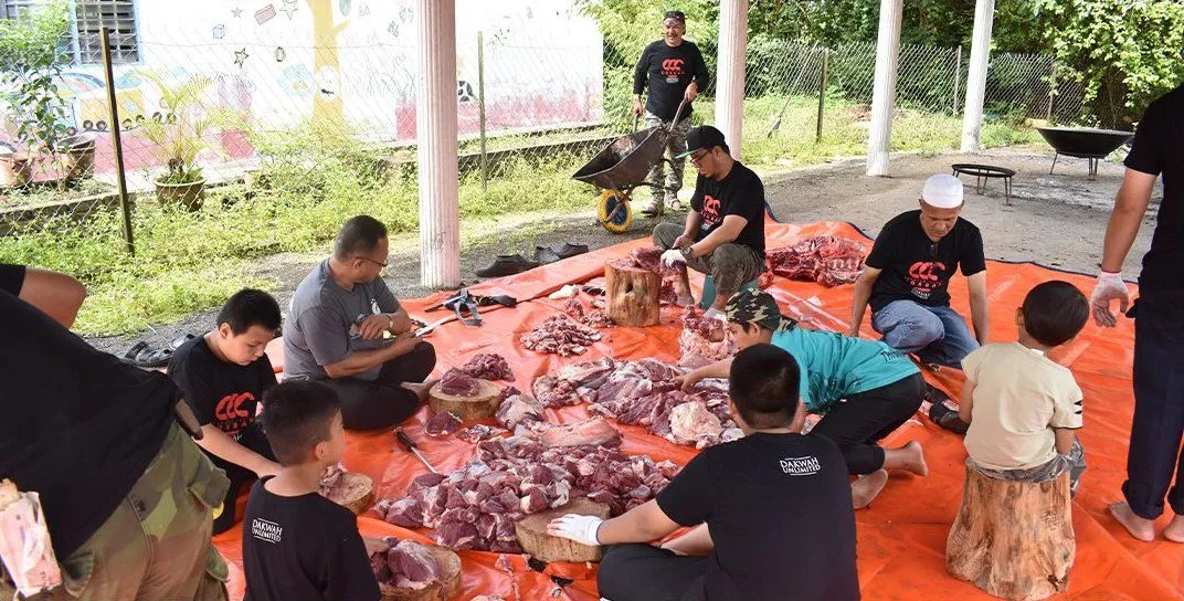 Korban Mega bersama Orang Asli Sungai Pergam — gambar 3
