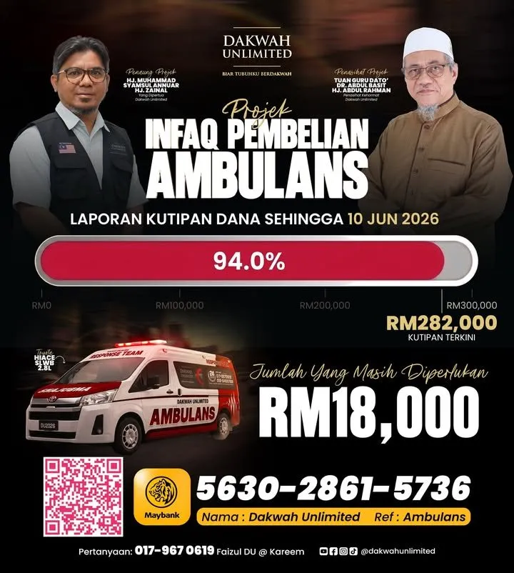 Projek Ambulans Dakwah Unlimited — gambar 4